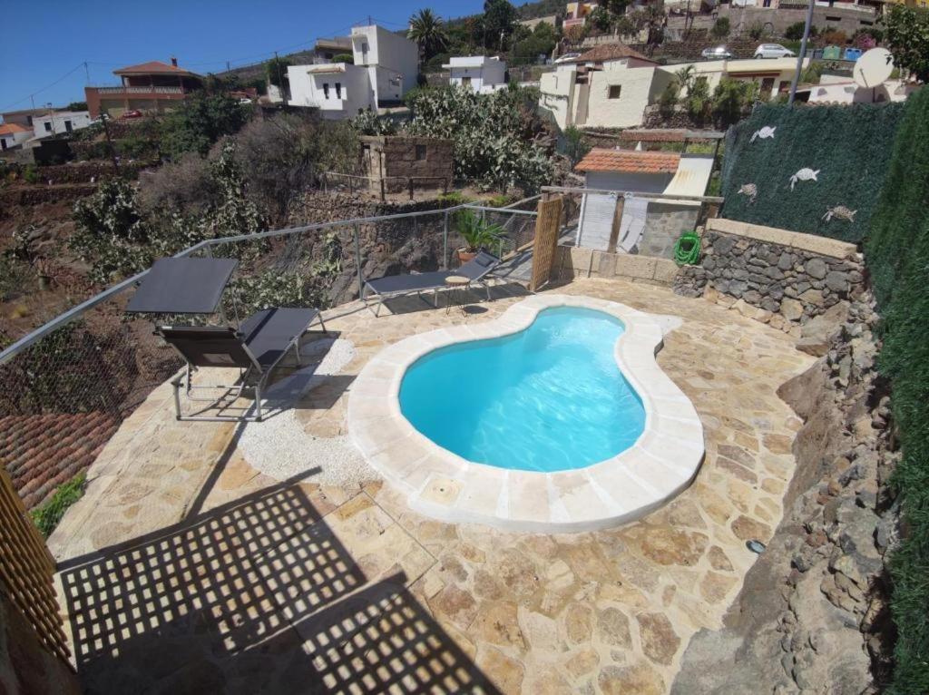 Romantic Hamlet Cottage With Private Pool La Fragua De Eliseo Candelaria Exterior photo